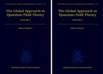 The Global Approach to Quantum Field Theory cover