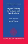 Degree Theory in Analysis and Applications cover