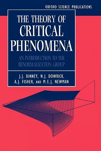 The Theory of Critical Phenomena cover