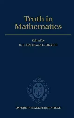 Truth in Mathematics cover
