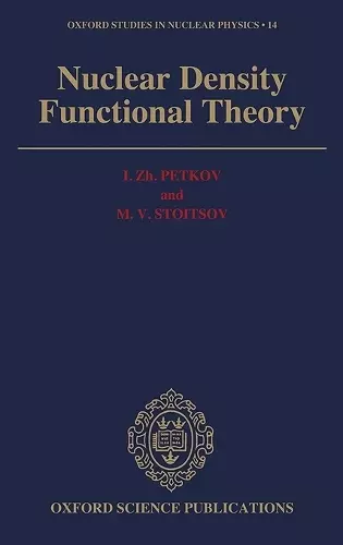 Nuclear Density Functional Theory cover