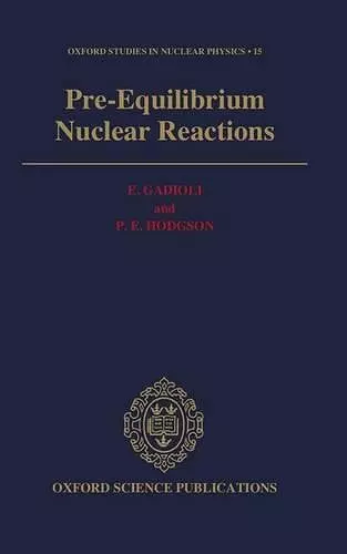 Pre-Equilibrium Nuclear Reactions cover