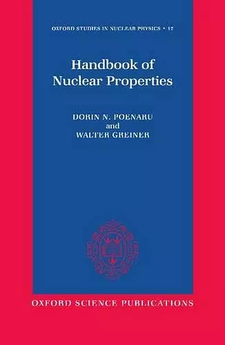 Handbook of Nuclear Properties cover