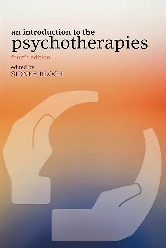 An Introduction to the Psychotherapies cover