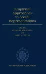 Empirical Approaches to Social Representations cover