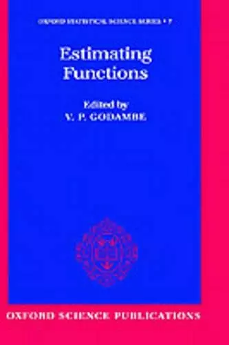 Estimating Functions cover