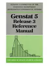 GenstatTM 5 Release 3 Reference Manual cover