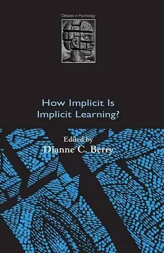 How Implicit is Implicit Learning? cover