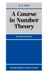 A Course in Number Theory cover