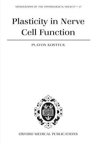 Plasticity in Nerve Cell Function cover