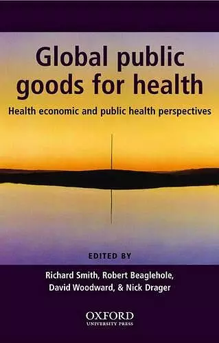 Global Public Goods for Health cover