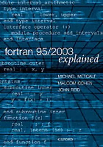 Fortran 95/2003 Explained cover