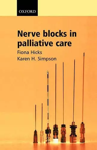 Nerve Blocks in Palliative Care cover