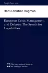 European Crisis Management and Defence cover