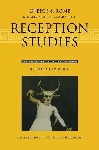 Reception Studies cover