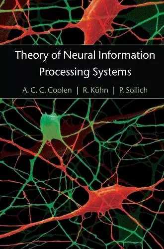 Theory of neural information processing systems cover