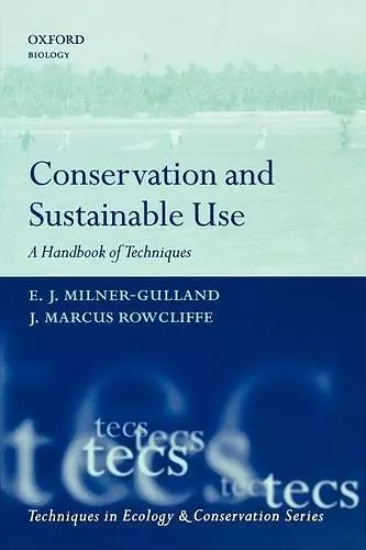 Conservation and Sustainable Use cover