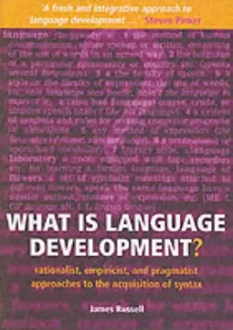 What is Language Development? cover