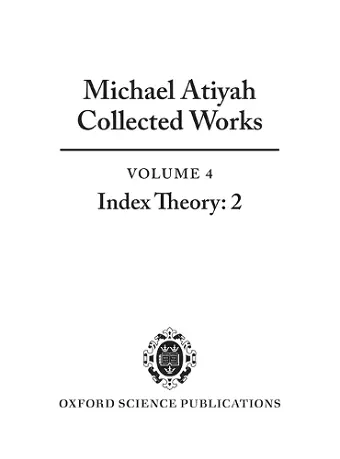 Michael Atiyah Collected Works cover