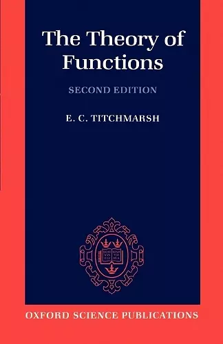 The Theory of Functions cover