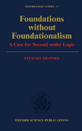 Foundations without Foundationalism cover