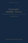 Geometric Stability Theory cover