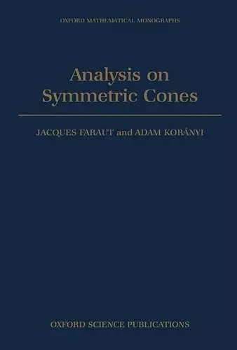 Analysis on Symmetric Cones cover