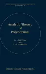 Analytic Theory of Polynomials cover