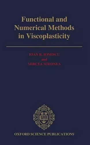 Functional and Numerical Methods in Viscoplasticity cover