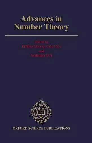 Advances in Number Theory cover