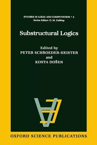 Substructural Logics cover