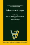 Substructural Logics cover