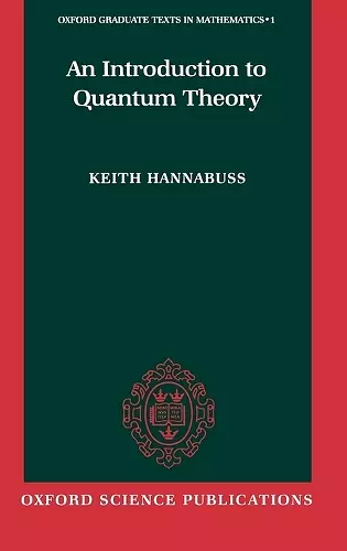 An Introduction to Quantum Theory cover