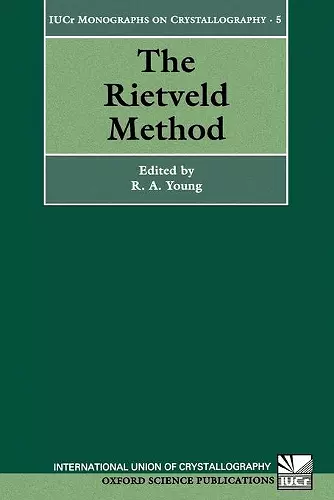 The Rietveld Method cover