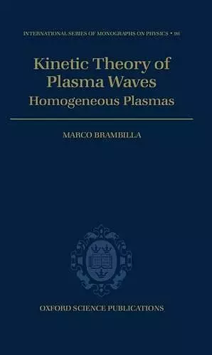 Kinetic Theory of Plasma Waves cover