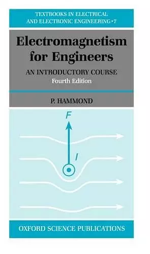 Electromagnetism for Engineers cover