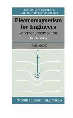 Electromagnetism for Engineers cover