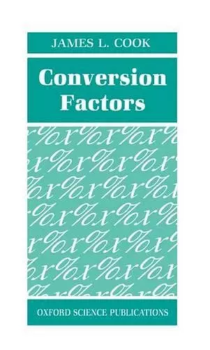 Conversion Factors cover