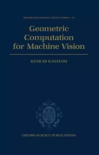 Geometric Computation for Machine Vision cover