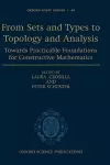 From Sets and Types to Topology and Analysis cover