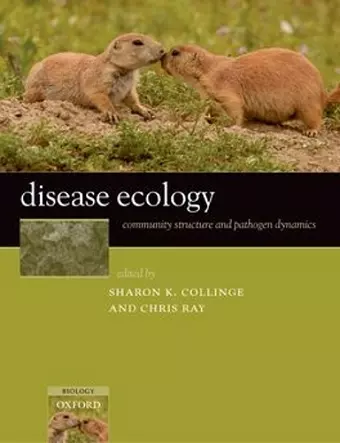 Disease Ecology cover