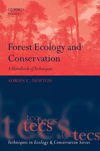 Forest Ecology and Conservation cover