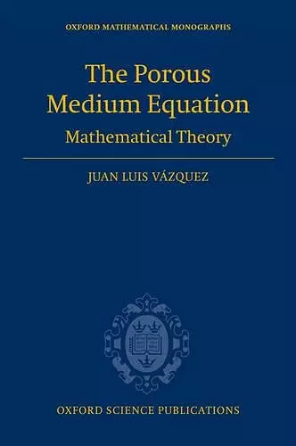 The Porous Medium Equation cover