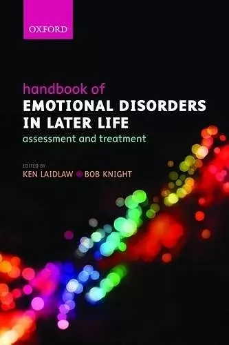 Handbook of Emotional Disorders in Later Life cover