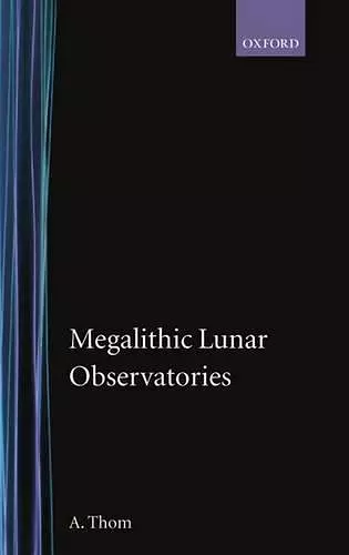 Megalithic Lunar Observatories cover