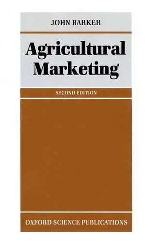 Agricultural Marketing cover