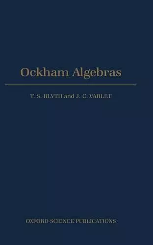 Ockham Algebras cover