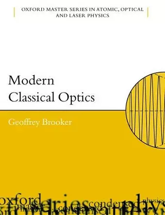 Modern Classical Optics cover