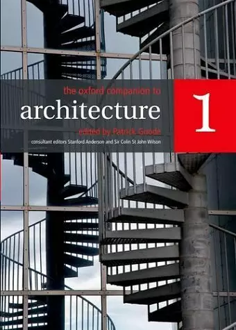 The Oxford Companion to Architecture cover