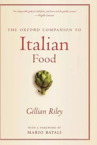 The Oxford Companion to Italian Food cover